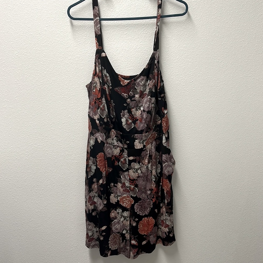 Torrid Floral Romper Size 0